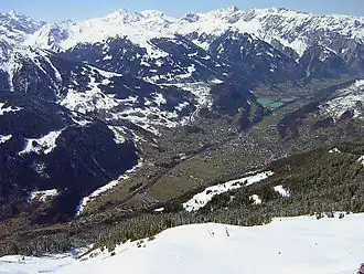 De Montafon bij Schruns