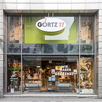 Görtz 17 filiaal aan de Hohe Strasse in Keulen