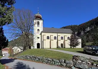 Kerk in Schwarzau im Gebirge
