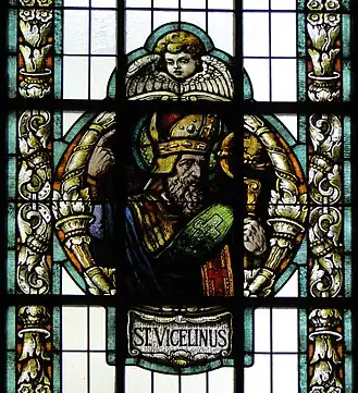 Kerkvenster van Vicelinus in de proosdijkerk Sint-Anna, Schwerin