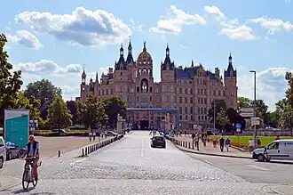 Het slot van Schwerin