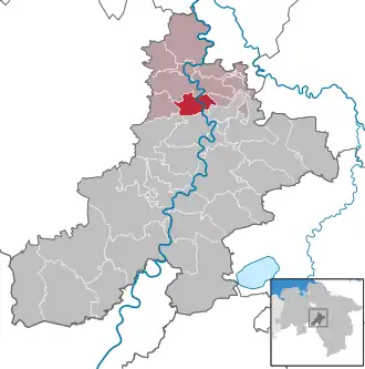 Kaart van Schweringen