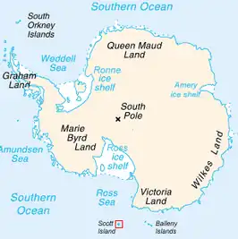 Kaart van Scotteiland