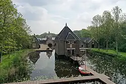 Zicht op de eerste kruittoren - voorjaar 2024