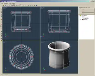 Screendump van JPatch