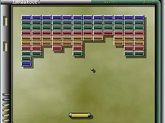 Een modern breakout spel: LBreakout2