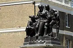 Memorial to Quintin Hogg (1906), Portland Place