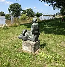 Sculptuur 'Eenzaamheid', Mook