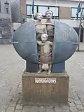 Sculptuur naar ontwerp van Jan-Claude Vanhaecke