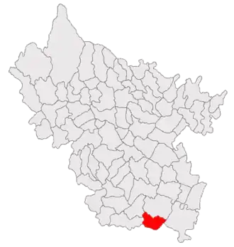 Kaart van Scutelnici