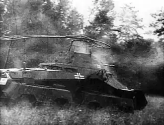Een Sd.Kfz. 232 8-Rad in Frankrijk, mei 1940.
