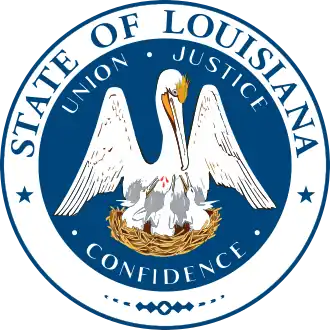 Zegel van Louisiana