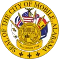 Zegel van Mobile, Alabama