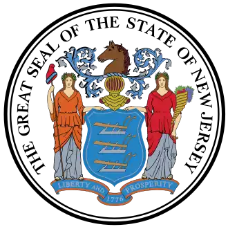 Zegel van New Jersey