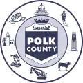 Vlag van Polk County
