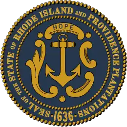 Zegel van Rhode Island
