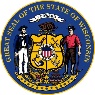 Zegel van Wisconsin