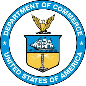 Zegel van het United States Department of Commerce