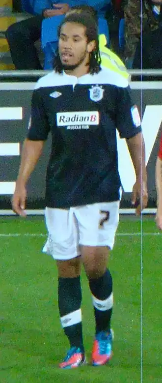 Scannell in 2012 als speler van Huddersfield Town