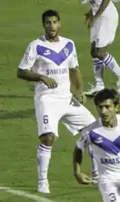 Domínguez in 2013 als speler van Vélez Sarsfield