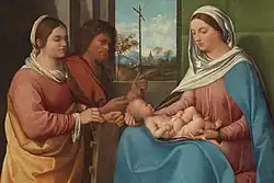 Sebastiano del Piombo, ca. 1505, Sacra conversazione, Accademia di Belle Arti di Venezia