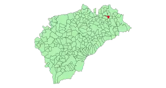 Kaart van Cilleruelo de San Mamés