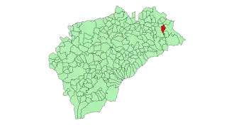 Kaart van Corral de Ayllón