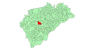 Kaart van Mozoncillo