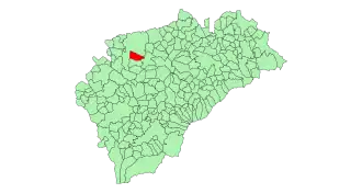 Kaart van Sanchonuño