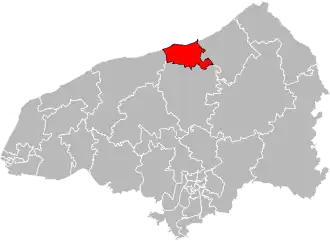 Locatie van het kanton