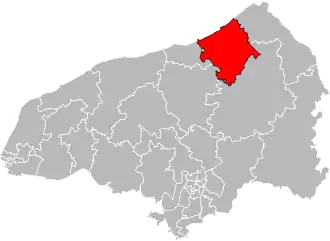 Locatie van het kanton