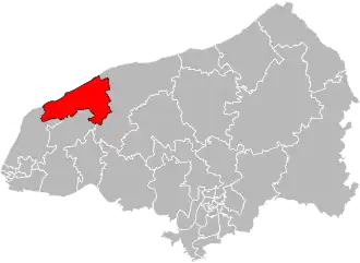 Locatie van het kanton