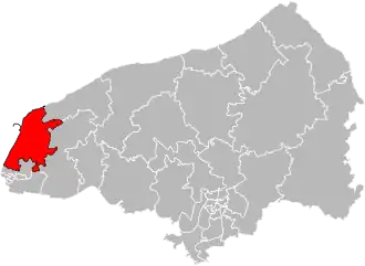 Locatie van het kanton