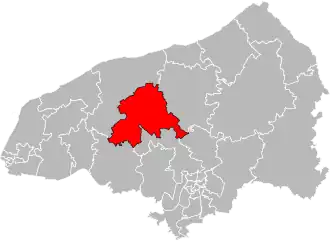 Locatie van het kanton