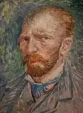 Zelfportret door Vincent van Gogh, 1887