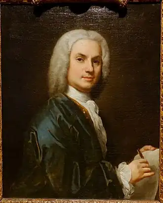 Zelfportret, ca. 1730-35, Hessisches Landesmuseum, Darmstadt
