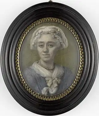 Zelfportret van Henriëtta van Pee