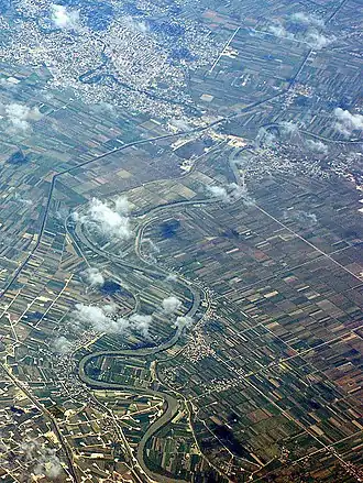 De Seman gezien vanuit de lucht