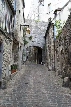 La Fausse-Porte, poortje in de Gallo-Romeinse stadsomwalling aan de rue de la Treille