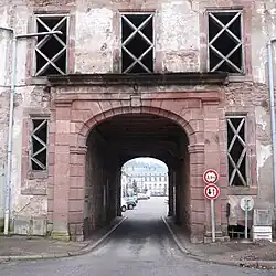 Eerste kasteel van de vorst van Salm-Salm (Nikolaas Leopold) - Senones