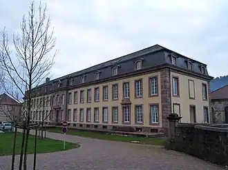 Tweede kasteel van de vorsten van Salm-Salm (bouwjaar 1773-1778 - Ludwig Karel Otto - Senones)