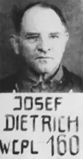 Josef (Sepp) Dietrich in geallieerde krijgsgevangenschap (1946)