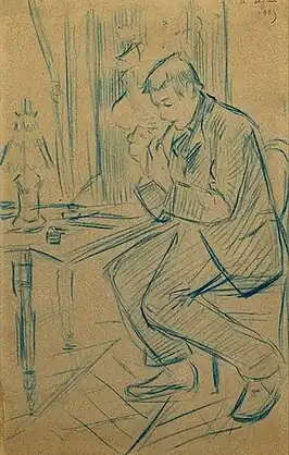 Armand Séquin, zelfportret, 1885