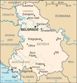 Servië en Montenegro.