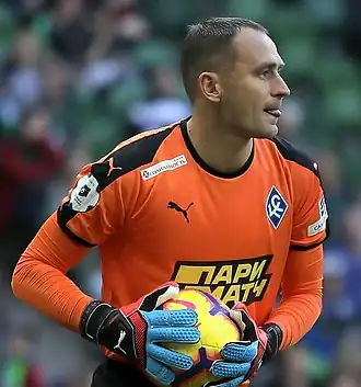 Rizjikov in 2019 als speler van Krylja Sovetov Samara