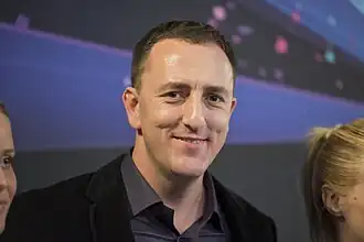 Sergej Ćetković tijdens het Eurovisiesongfestival 2014