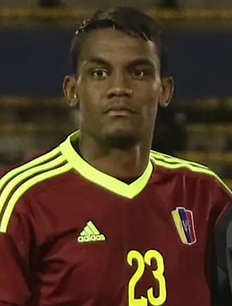Córdova in 2017 als speler van Venezuela –20