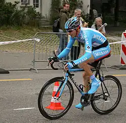 Sergio Ghisalberti tijdens Ronde van Romandië 2007