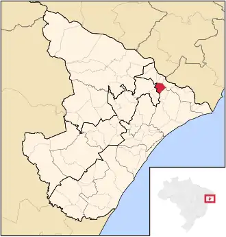 Kaart van Cedro de São João