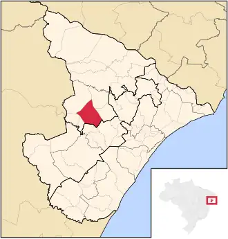 Kaart van Frei Paulo